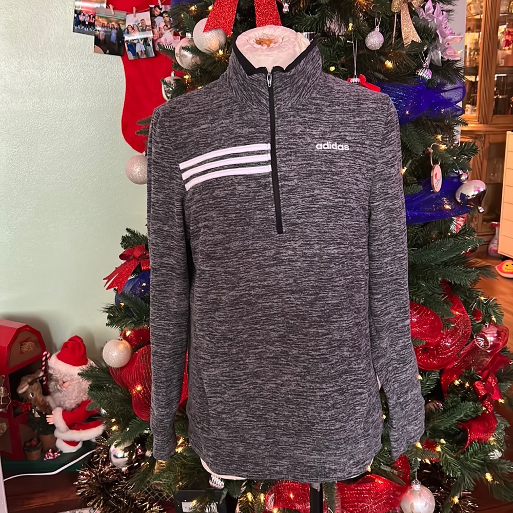 Adidas half zip shirt